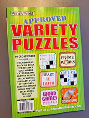 Lot of 2 Variety Puzzle Books by PENNYPRESS – Approved & Family Puzzles & Games