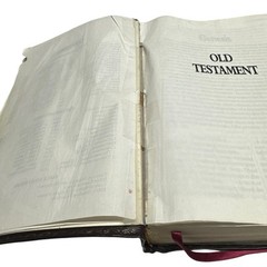 KJV Holy Bible Giant Print Version (Burgundy Leather, 1998) AMG Publishers