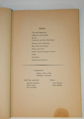 1940S THE MESS KIT AIRFIELD KASERNE, NELLINGEN, OFFICERS’ WIVES’ CLUB COOKBOOK