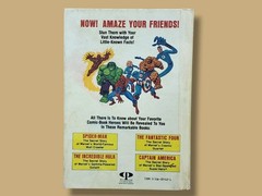 Vintage 1981 Incredible Hulk Secret Story Gamma-Powered Goliath Marvel Hardcover