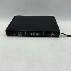 NRSV New Revised Standard Version Premium Bible Black Bonded Leather Abingdon