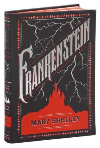 FRANKENSTEIN by Mary Shelley Deluxe Flexi Bound Faux Leather Gift special Book