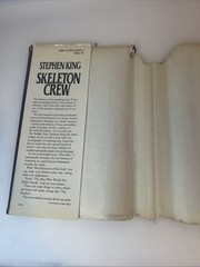 STEPHEN KING’S SKELETON CREW First Edition 1985 Putnam HCDJ Bad Binding See Pic