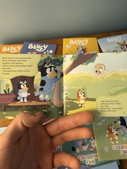 Disney Pixar Usborne Bluey Massive Lot of 50+ Kids Mini Books Stories Coloring