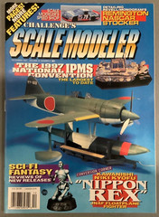 Scale Modeler Challenge’s Vol 32 # 8 Dec 1997 Kawanishi N1K1 Kyofu Nascar Revell