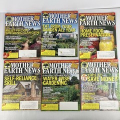 Mother Earth News Magazine Lot of 42 2010 to 2019 homesteading farming 2010s