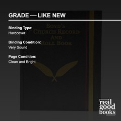 2020 Boyd’s Church Record and Roll Book. With Cross Reference. HC LN