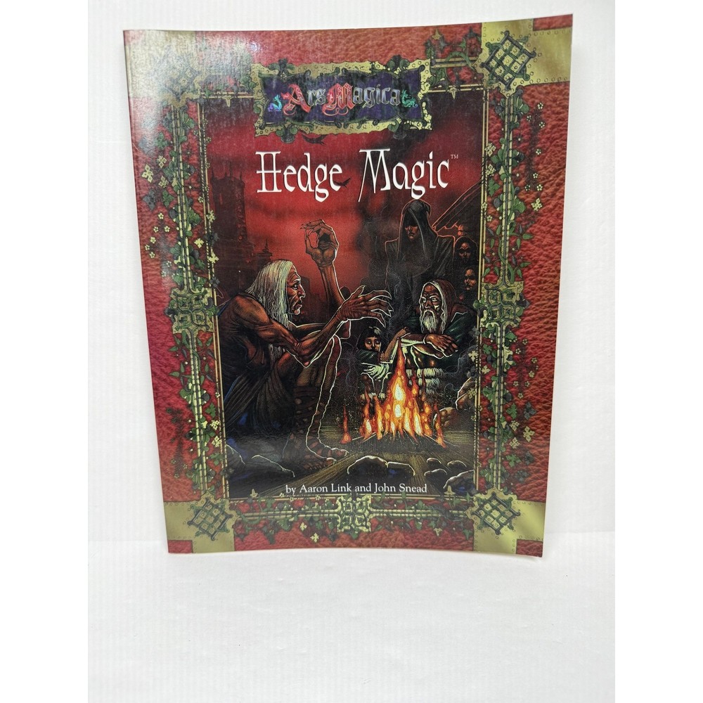 Ars Magica 4th Ed Hedge Magic Sourcebook Atlas Games 1997 AG0252 RPG Supplement