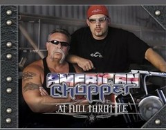 American Chopper At Full Throttle-Soft Cover Book. Like New