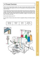 BABY LOCK Victory BLS3 Serger Instruction Manual – WIRE BOUND – TOUGH COVERS