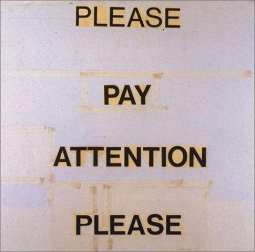 Please Pay Attention Please : Writings and Interviews by Bruce Nauman (2003,…