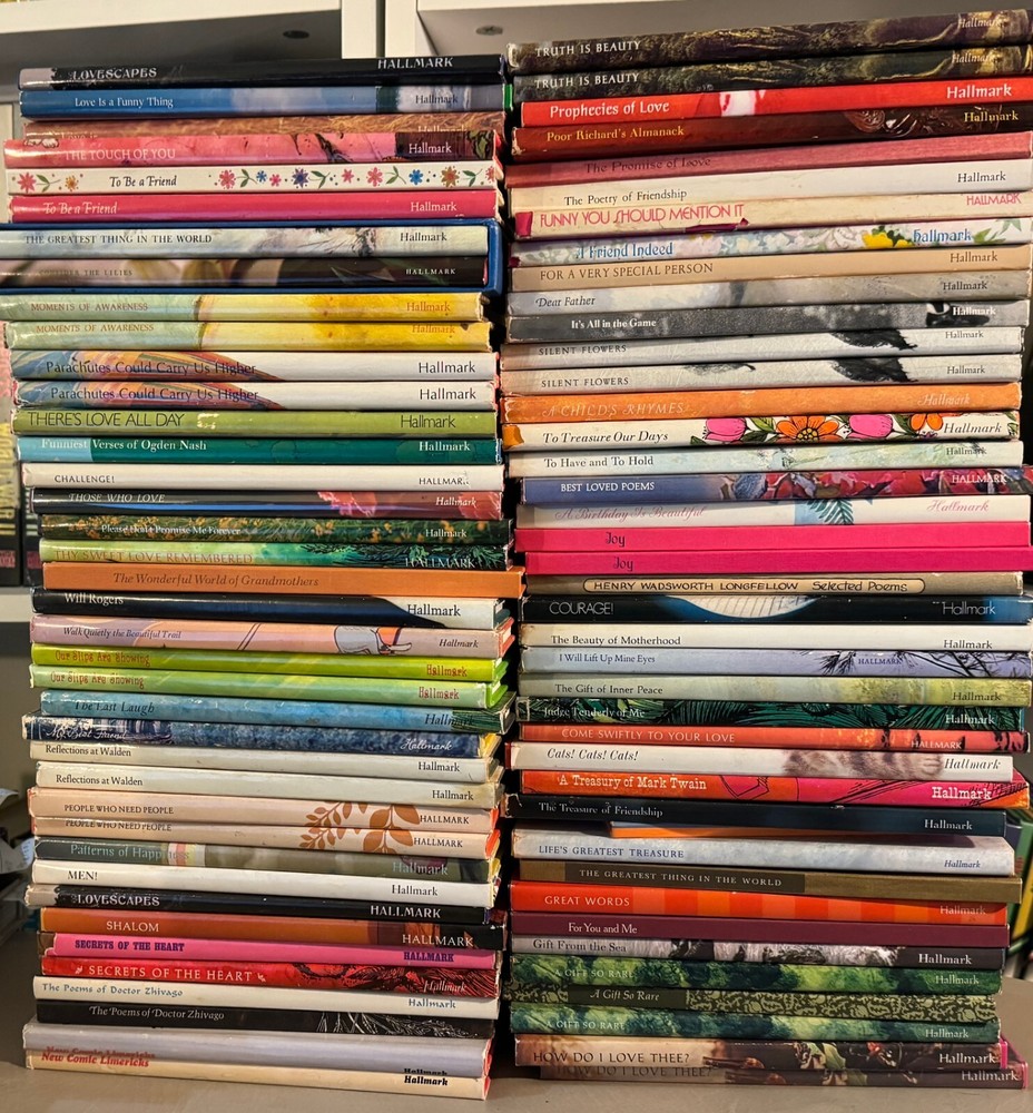 Variety of Hallmark Editions about poetry & more (you pick!)