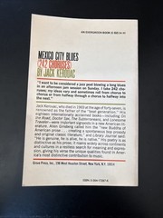 MEXICO CITY BLUES (242 CHORUSES) by Jack KEROUAC