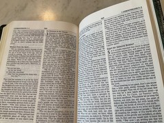 Bible NIV 1984 Thinline Forest Green Bonded Leather Double Column
