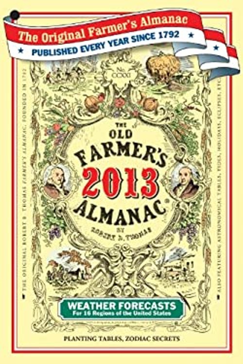 The Old Farmer’s Almanac 2013 Hardcover Old Farmer’s Almanac Staf