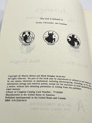 SIGNED Marcia Moore & Mark Douglas, Astrology In Action, HC 1st ED 1971