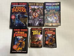 David Weber Book HC And SC Lot – As Is- See Photo For Condition.