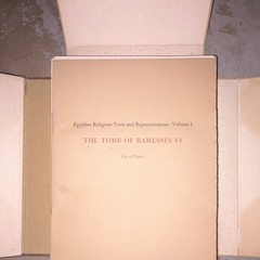 The Tomb of Ramesses VI Hardcover Plates Egyptian Religious Texts Bollingen XL-1