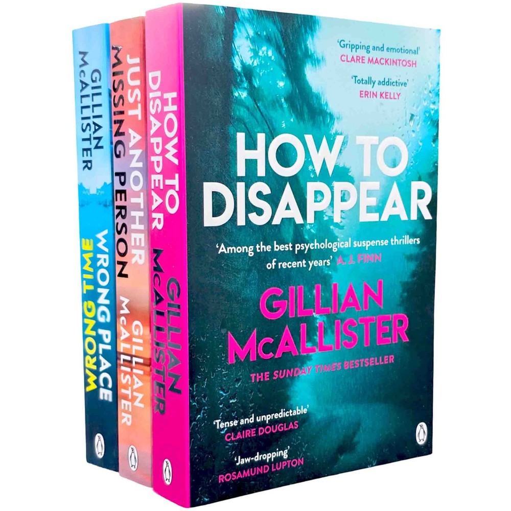 Gillian McAllister 3 Books Collection Set – Fiction – Paperback