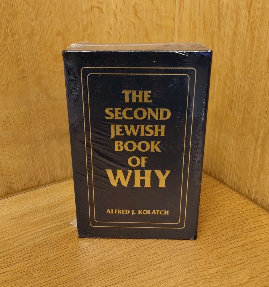 The Jewish Book of Why – Two-Volume Boxed Set (Brand New, Sealed)