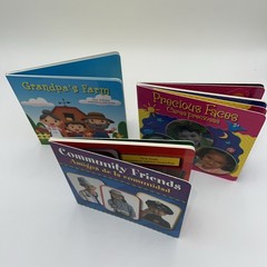 Lot Of 9 Children’s Books, Mixed, Hard Back Thick Pages. Ages 2-5.