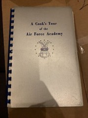 Vintage AIR FORCE Community Cookbook 1969 1960’s Housewife Falcons 218 Pages