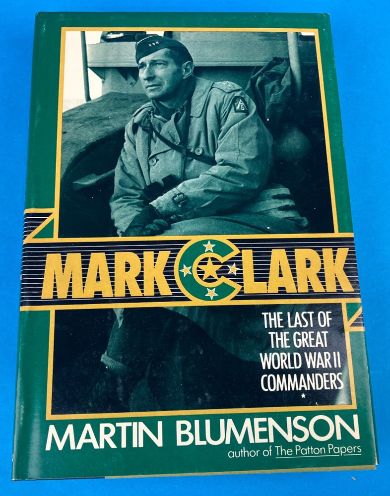 Vintage Book Mark Clark Martin Blumenson 1984 Congdon & Weed