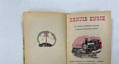 5 Rand McNally Book Lot – dated 1944-1975- Donkey, Bear, Engie, Mixer & King