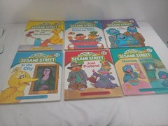Lot 1989 On My Way With SESAME STREET Vintage Hardcover Books VOLUME #2-15