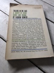 Theatre in the East Asian Dance & Drama Faubion Bowers Performing Arts