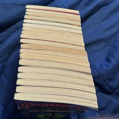 Lot of 19 Vintage 1990’s Goosebumps Books & Rare Cardboard Bookends 1st Print!