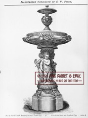 J W Fiske (1865) Ornamental Iron Vases Fountains Statues Catalog * Garden Pieces