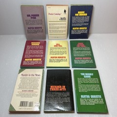 Vintage Agatha Christie Mystery Paperback Lot Of 48 (1960s-1980s) Pocket, Dell