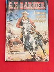 GF Barner Vtg German Language Western PULP PAPERBACK Magazine