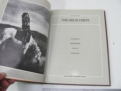 Time Life Books The Old West Series Replacement–The GREAT CHIEFS