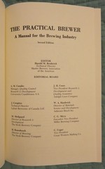The Practical Brewer Text Book – Hardcover 10th printing, 2nd edition 1993