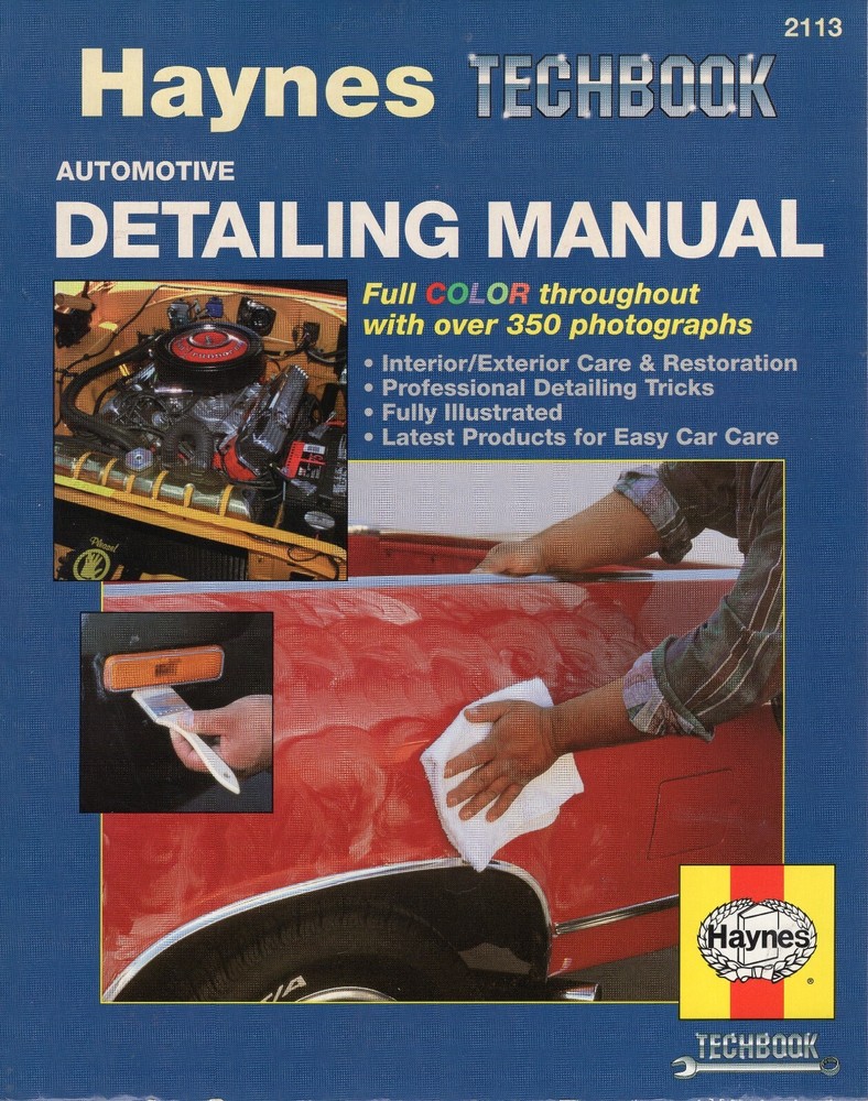Haynes Techbook Automotive Detailing Manual #2113 NEW MN305
