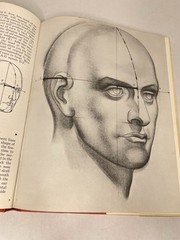 Drawing the Human Head Burne Hogarth 300 Illustration HC 1970 Library Bind – Art