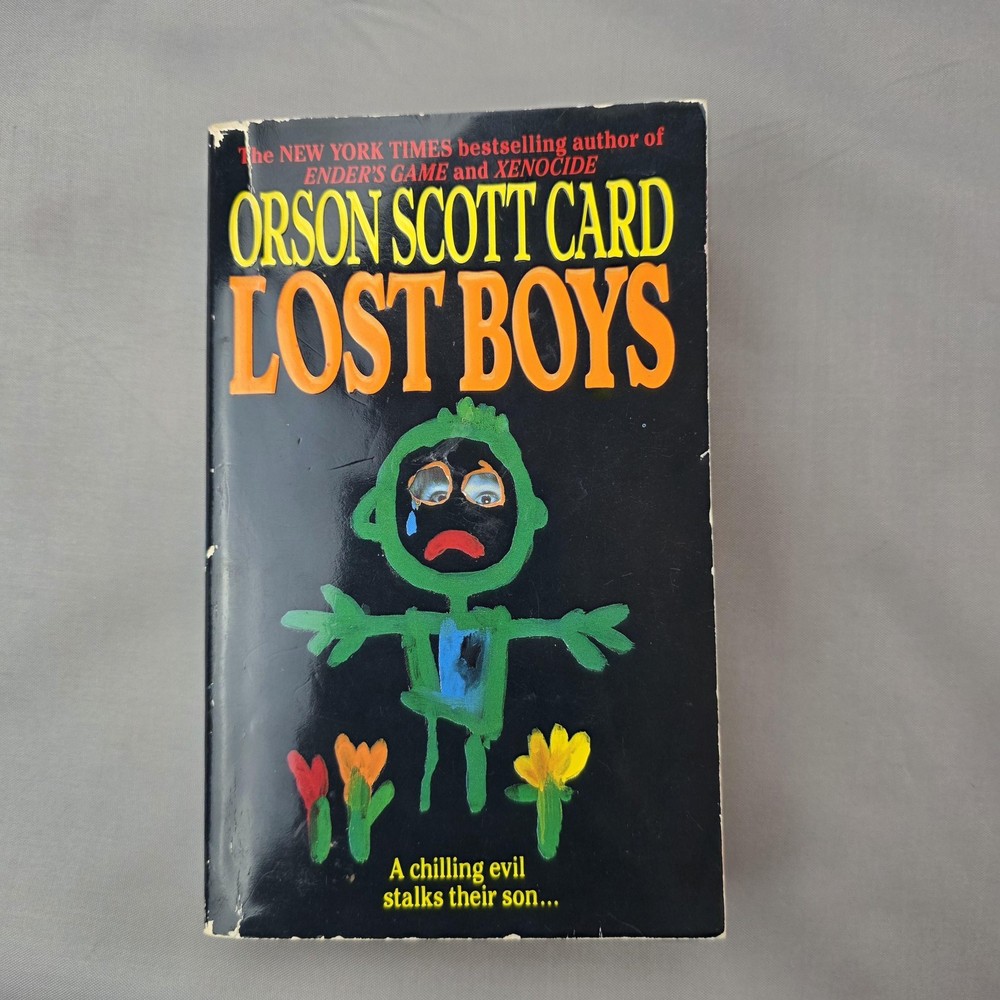 Vintage Lost Boys Orson Scott Card HarperPaperbacks Black PB Horror Novel