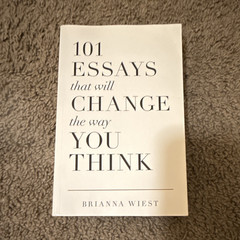 Brianna Wiest 101 Essays That Will Change the Way You Think PB, Thought Catalog