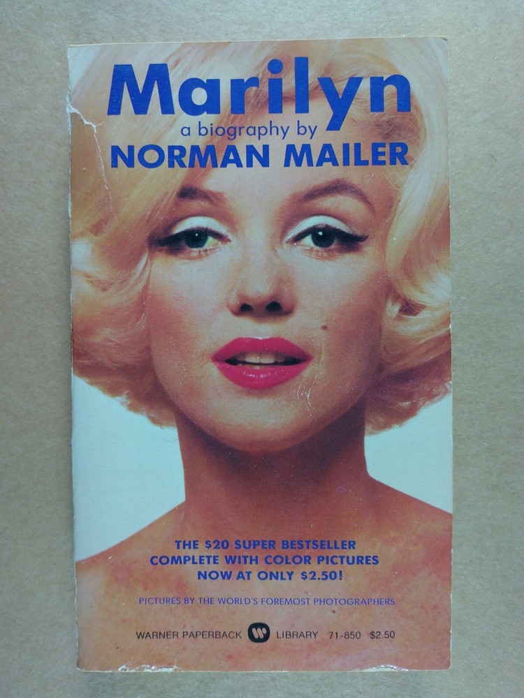 Marilyn A Biography By Norman Mailer vintage paperback