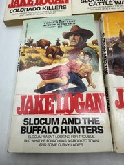 Vintage Paperback Jake Logan Assorted Books Action Western Stories