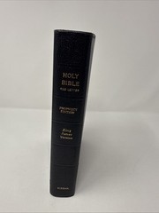 Holy Bible – Prophecy Edition Crown Jewel Red Letter KJV – Salem Kirban • 1968