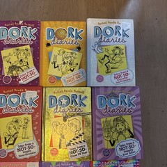 Dork Diaries Book Series Set Rachel Renee Russell Hardcover Lot 1-14 Bundle