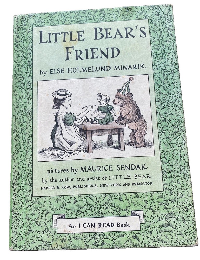 Little Bears Friend HC Maurice Sendak Else Holmelund Minarik I Can Read Harper