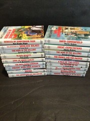 Great Illustrated Classics HC Lot Of 18 Books Sherlock Holmes Wizard of Oz Heidi