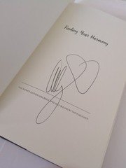 Brand New unread Ally Brooke Finding Your Harmony – Signed Copy, VG Condition…