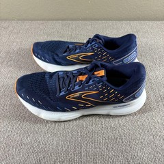 Brooks Glycerin 20 Running Shoes Mens Size 11.5 Navy Orange Cushioned