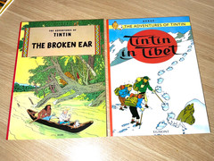 The Adventures of Tintin Complete Collection 24-Book Set English Ed. Paperback