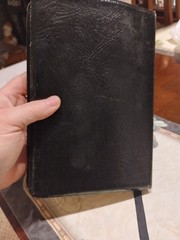 Cambridge Concord Bible KJV Genuine French Morocco 84XRL Red Letter Indexed 8vo